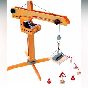Hape Crane, wooden crane new $81 from Amazon.